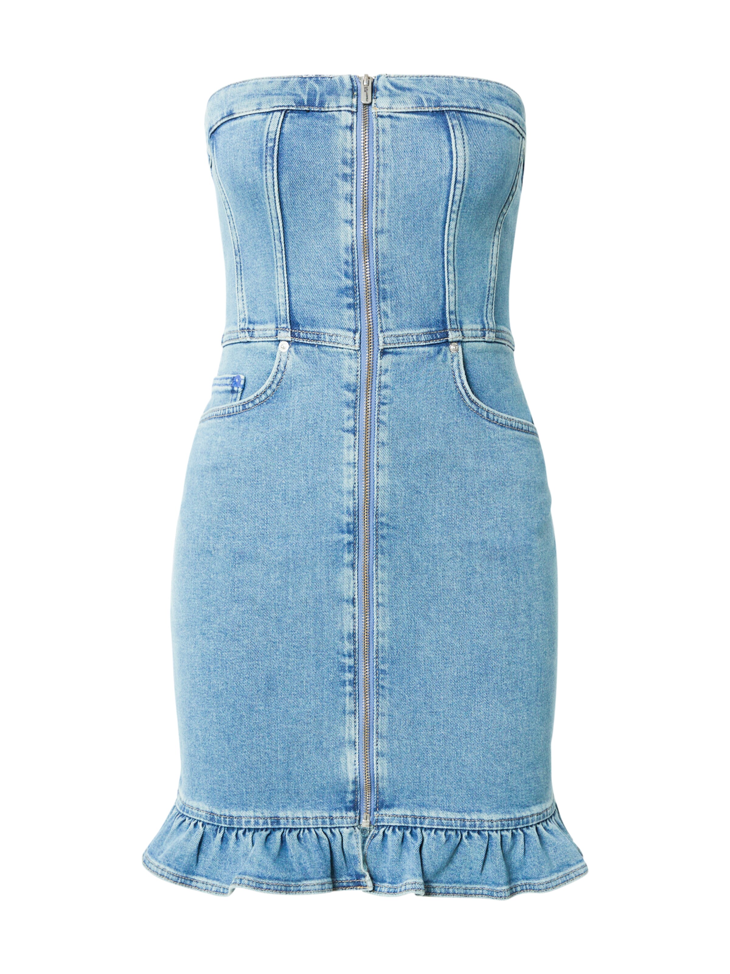 Abito di KARL LAGERFELD JEANS in blu: frontale