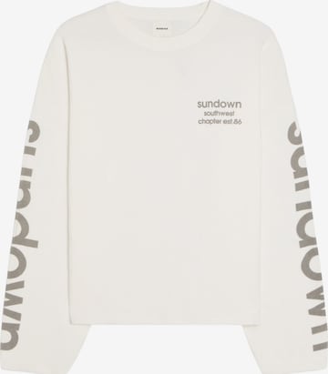 Felpa di Bershka in bianco: frontale