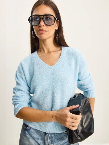Bianco Lucci Pullover in Blau
