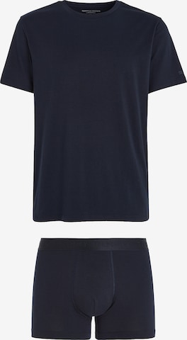 TOMMY HILFIGER Short Pajamas in Blue: front
