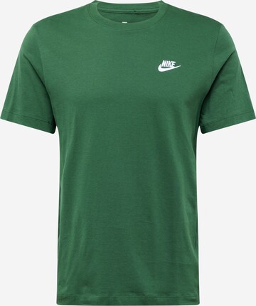 Nike Sportswear Μπλουζάκι 'CLUB' σε πράσινο: μπροστά