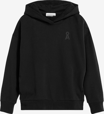 Sweat-shirt 'FRANCESCA' ARMEDANGELS en noir : devant