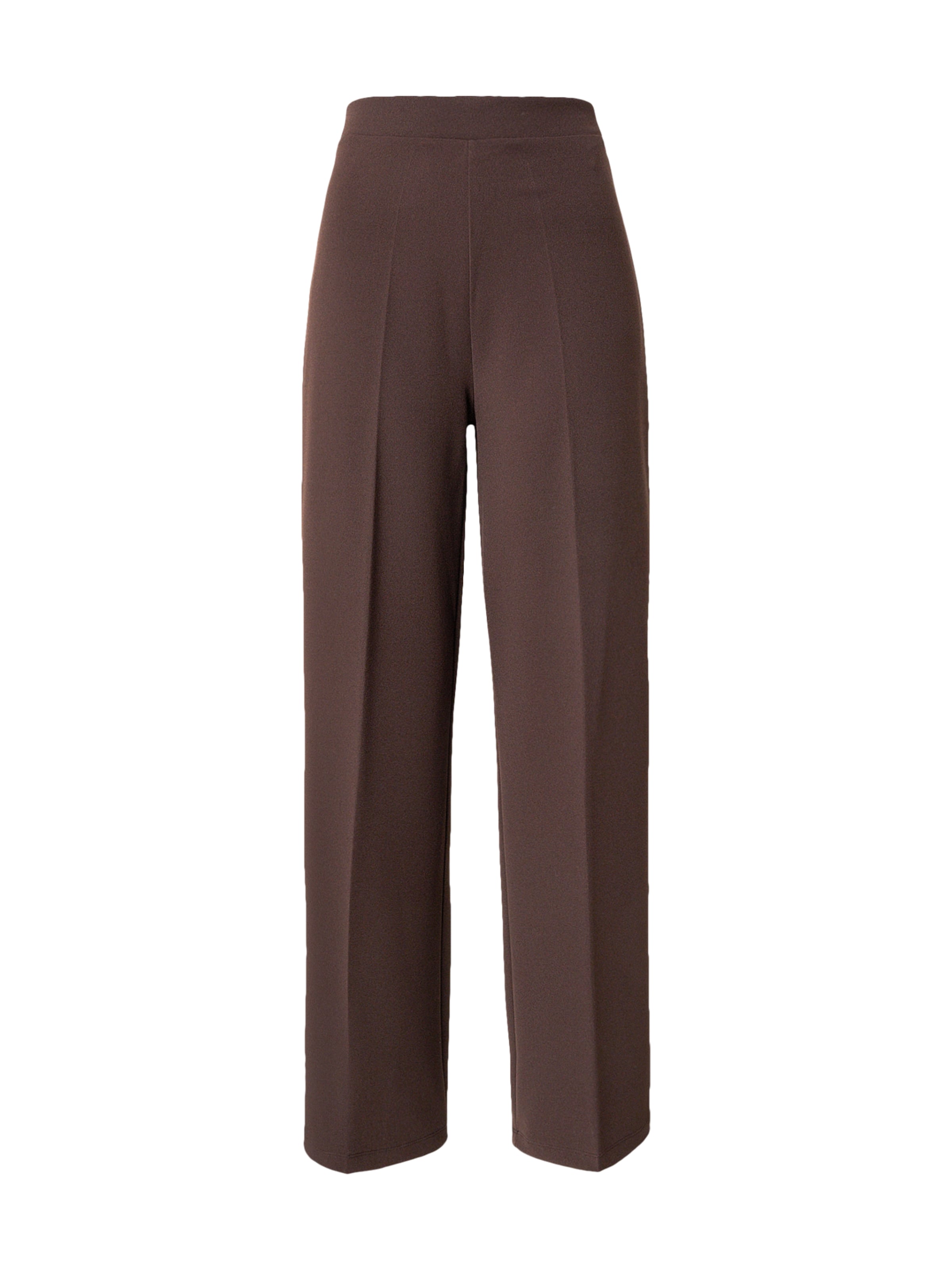 ABOUT YOU Voľný strih Nohavice s pukmi 'Corin' - Hnedá: predná strana