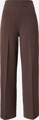 ruda ABOUT YOU Laisvas Kelnės su kantu 'Corin': priekis