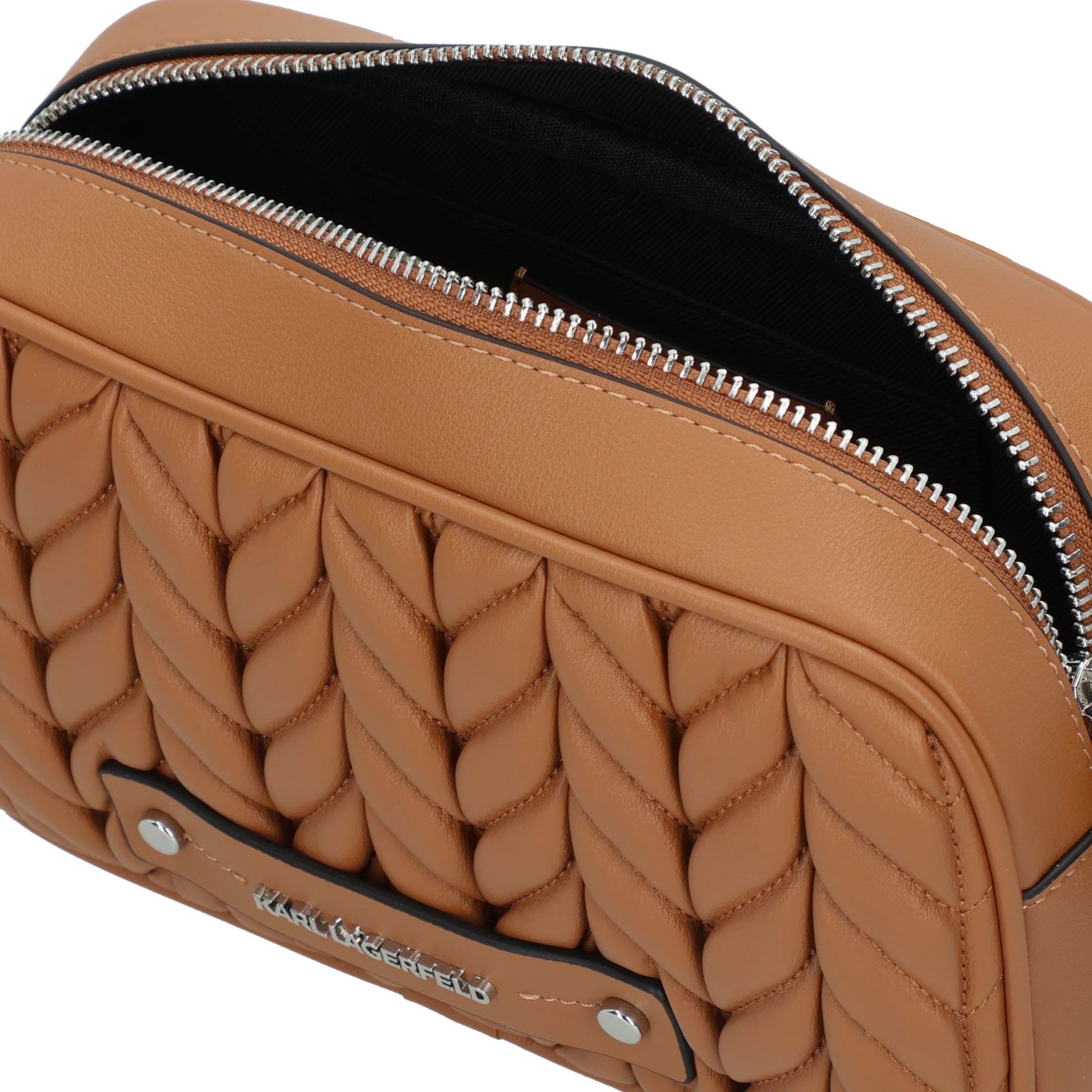 Karl Lagerfeld Schoudertas 'Behind the Seams' in Bruin