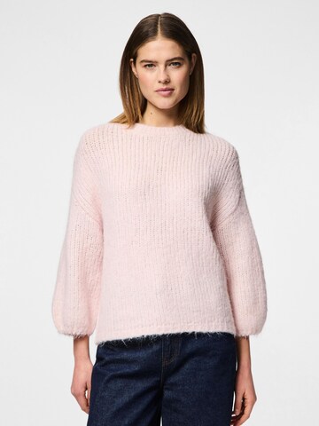 PIECES Pullover 'DALAILA' i pink: forside