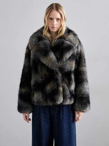 Munthe Зимно яке 'LESTINE' в сиво: отпред