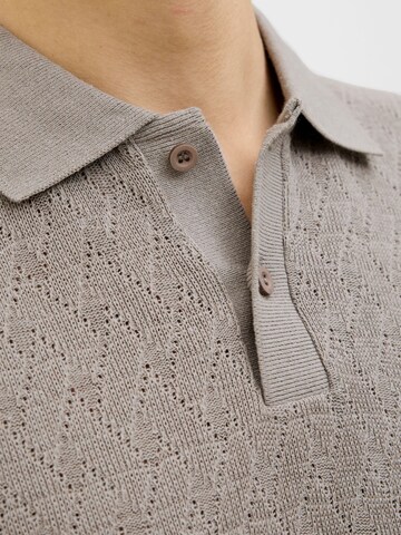 T-Shirt '12275090' JACK & JONES en gris