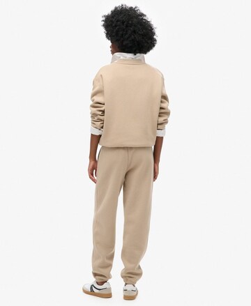 Superdry Tapered Trousers 'Essential' in Grey