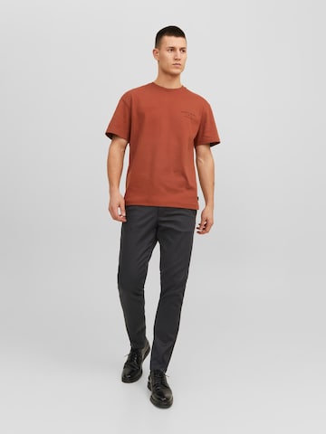 JACK & JONES - regular Pantalón chino 'MARCO' en negro