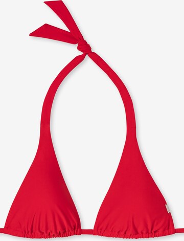 Hauts de bikini SCHIESSER en rouge : devant