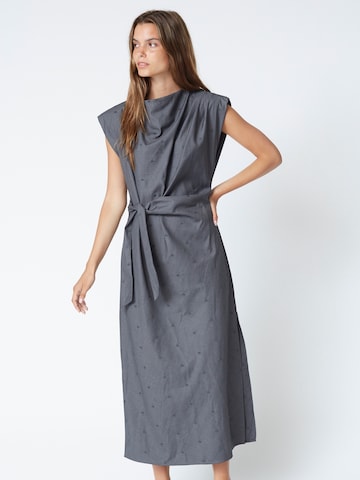 co'couture Mekko 'Saga' värissä harmaa: etupuoli