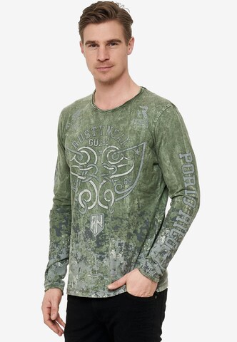 Rusty Neal Shirt in Green: front