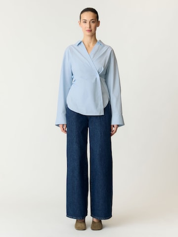 Camicia da donna 'AREMIA' di YAS in blu