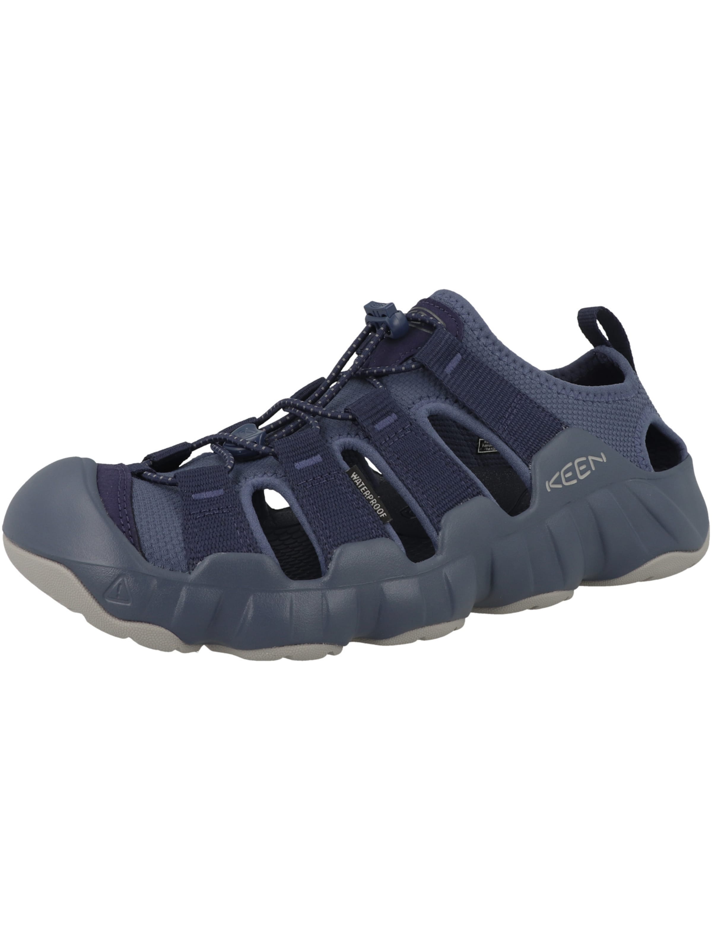 KEEN Sandal ' Hyperport H2 ' in Blue: front