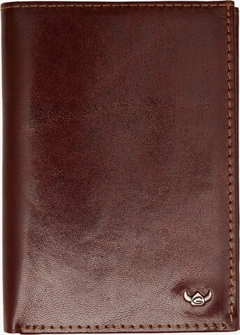 GOLDEN HEAD Wallet 'Colorado' in Brown: front