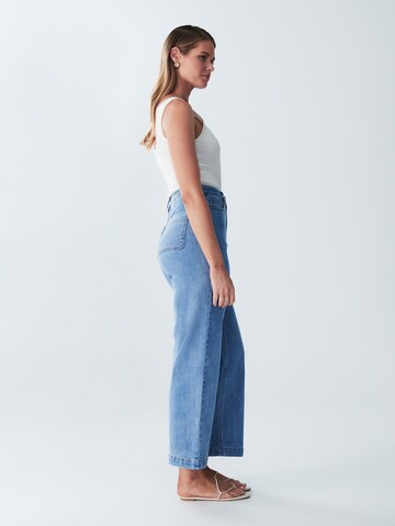Wide leg Jeans di St MRLO in blu