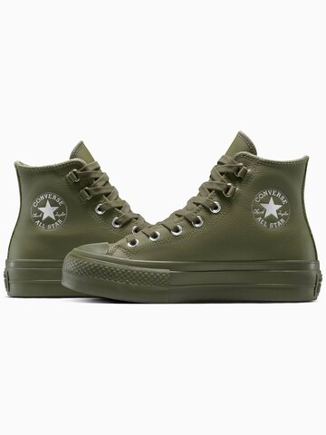Sneaker alta 'CTAS' di CONVERSE in verde