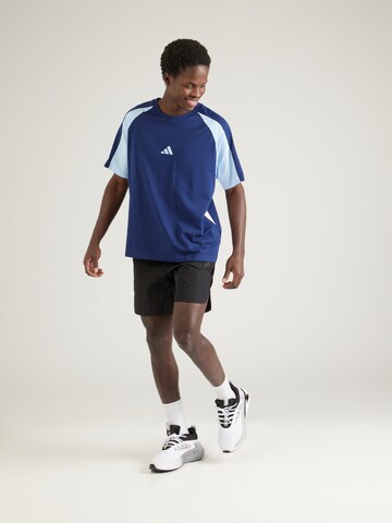 ADIDAS SPORTSWEAR Koszulka funkcyjna 'ESS' w kolorze niebieski