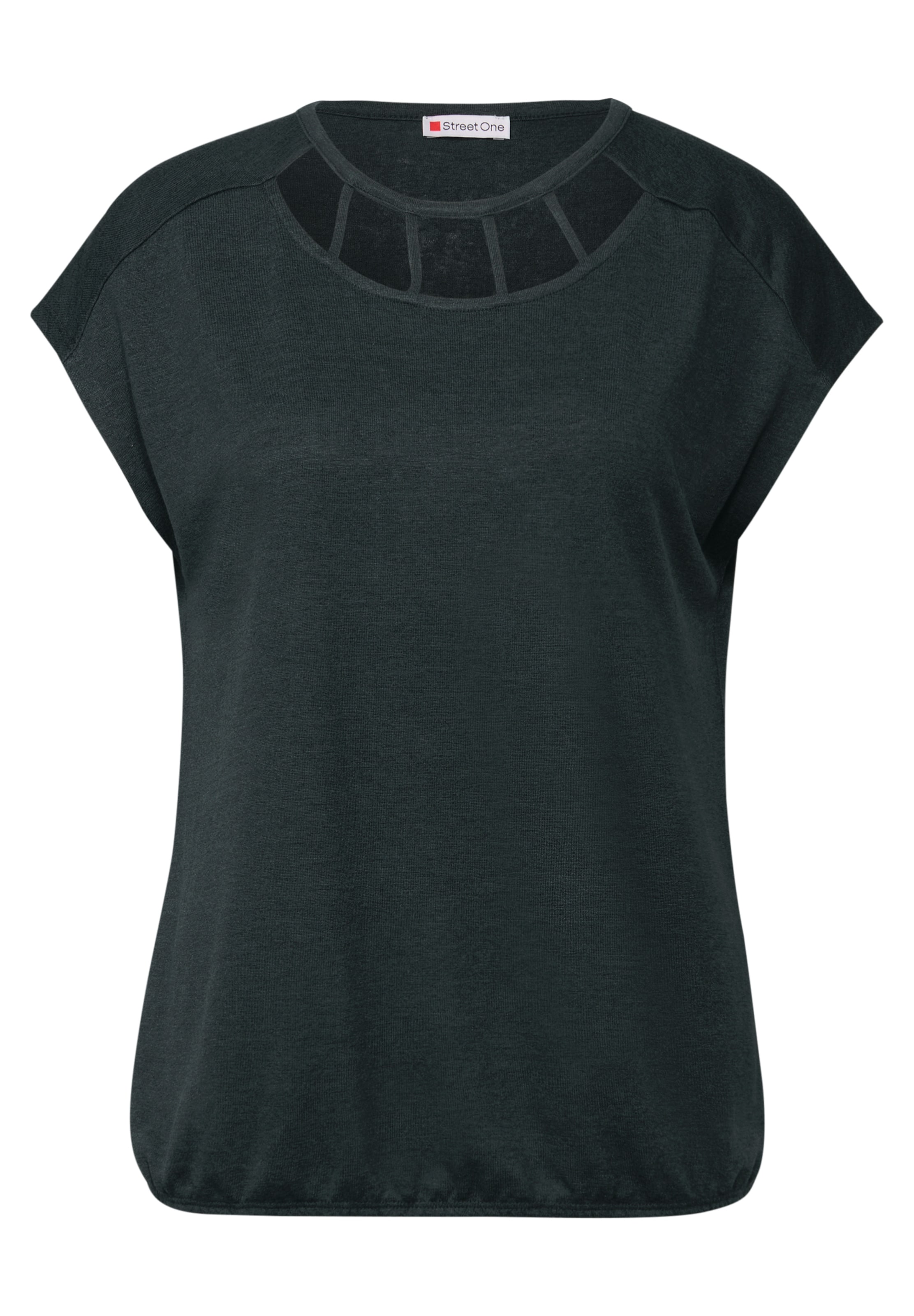 STREET ONE Shirt in Green: front