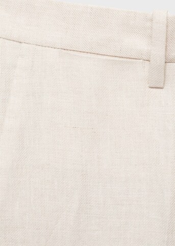MANGO MAN Regular Pants 'Amalfi' in Beige