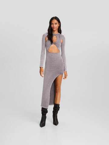 Bershka Obleka | siva barva