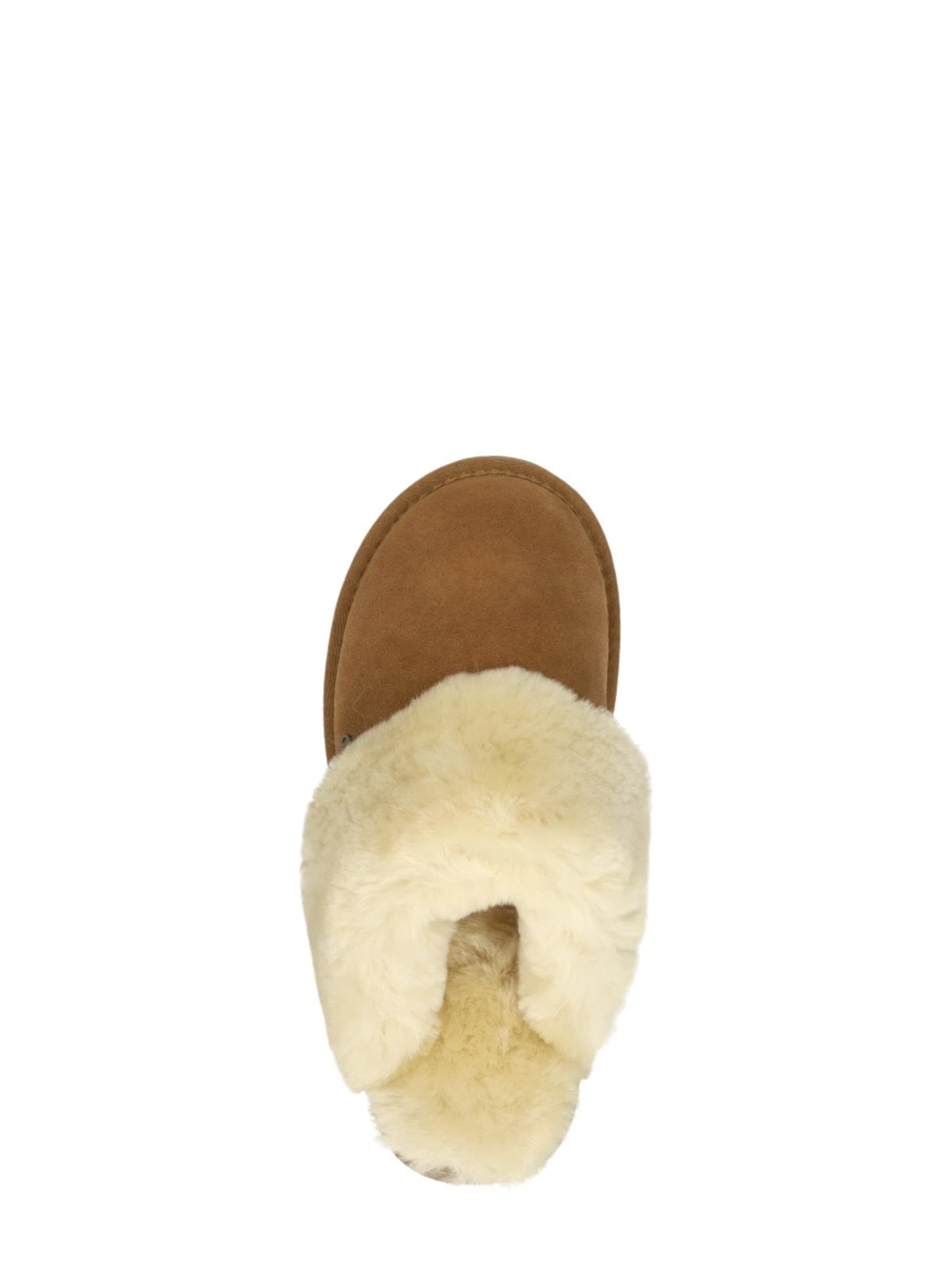 Warmbat Huisschoenen 'Flurry Plateau' in Bruin