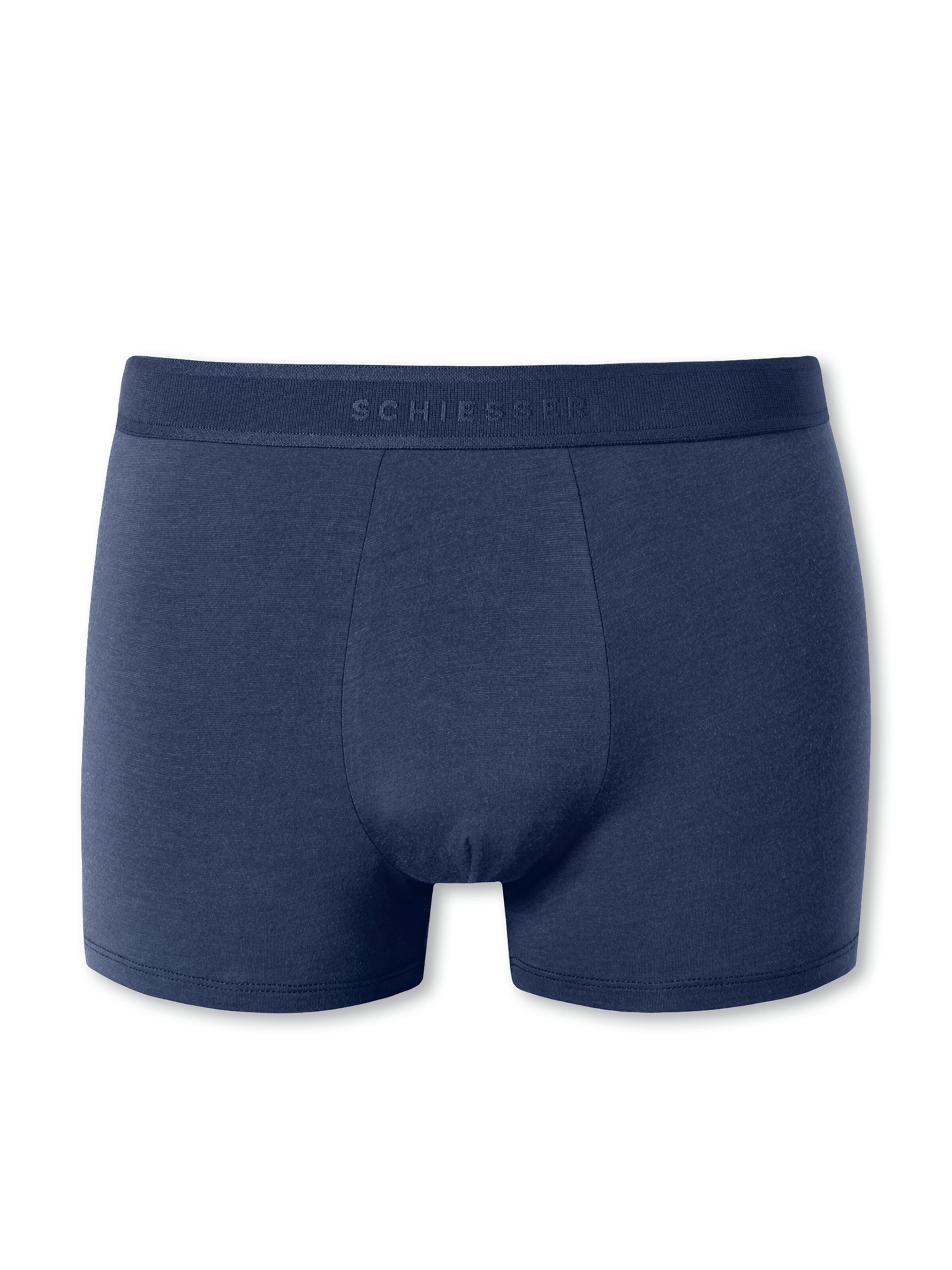 SCHIESSER Trunk ' Shorts - Premium Modal ' in Blau: Vorderseite