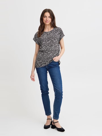 Fransa - Camiseta ' Seen ' en gris