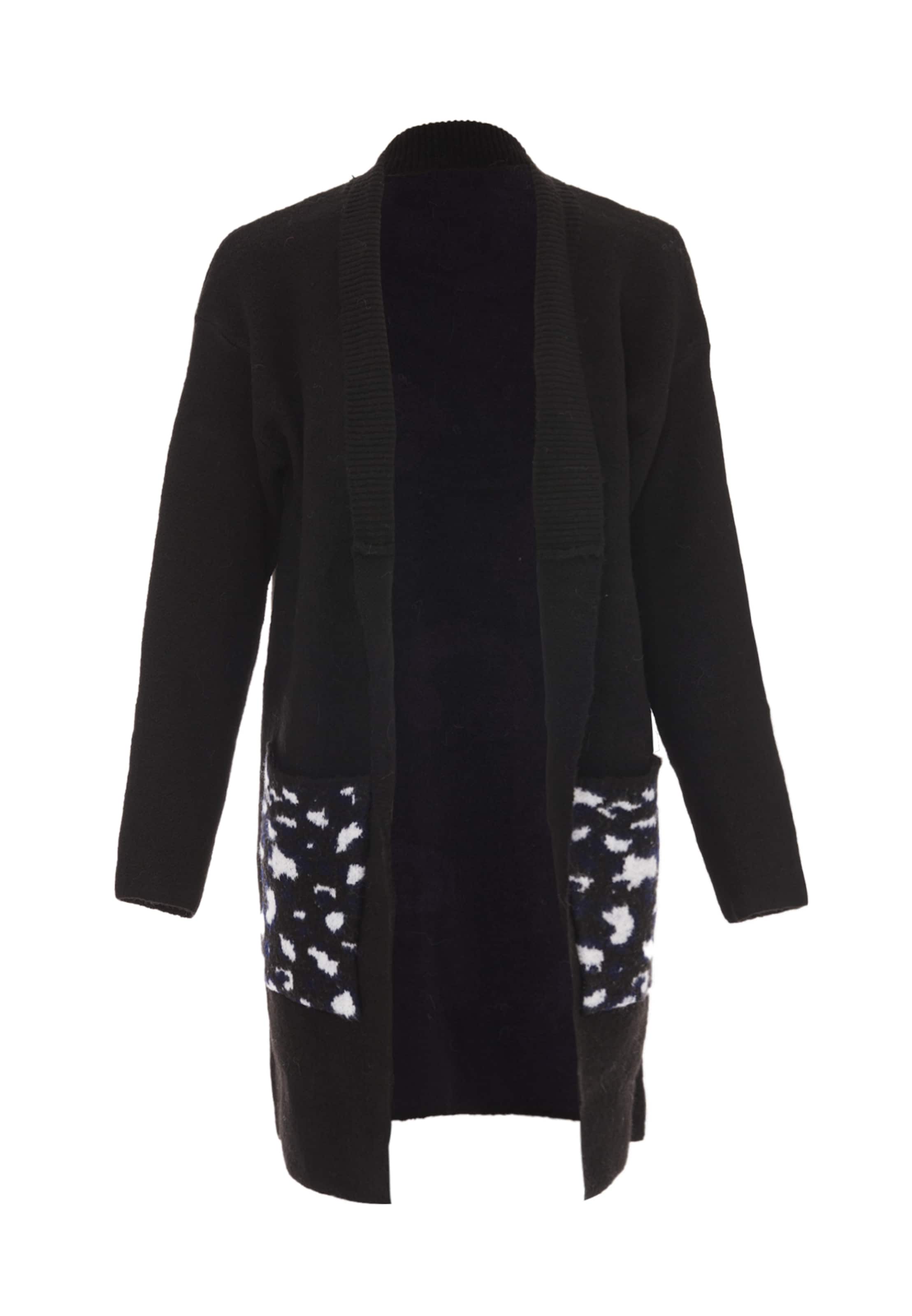 IMANE - Casaco de malha em preto: frente