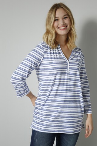 Janet & Joyce Shirt in Blau