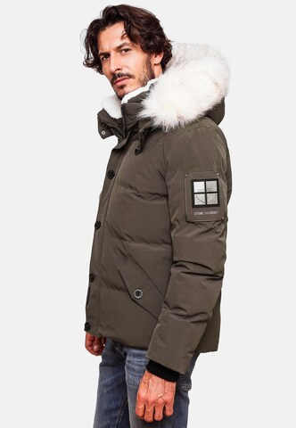 STONE HARBOUR Winterjacke 'Halvaar' in Grau