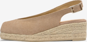 smėlio Castañer Espadrilės 'Dosalia': priekis