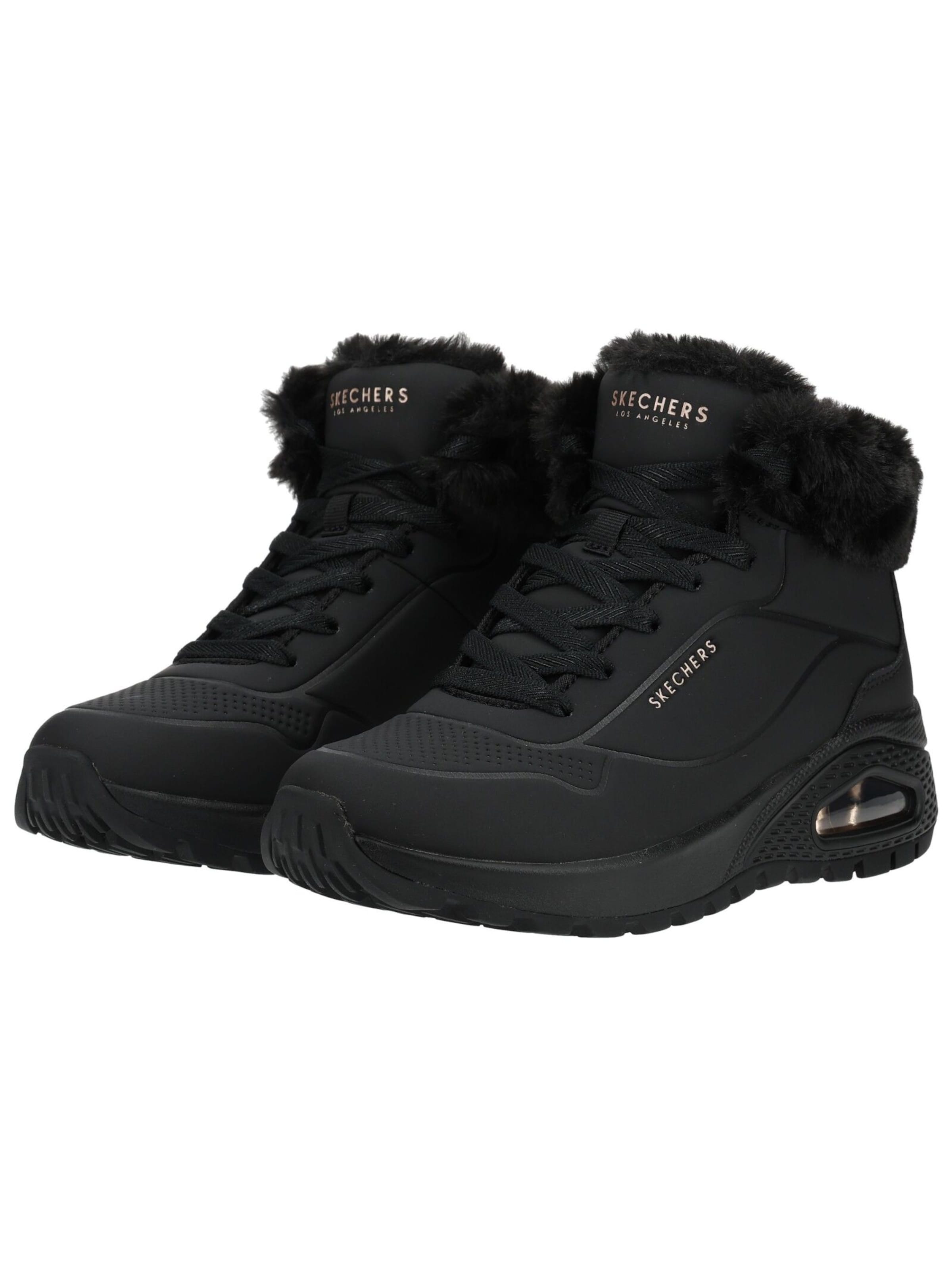 SKECHERS High-top trainers in Black