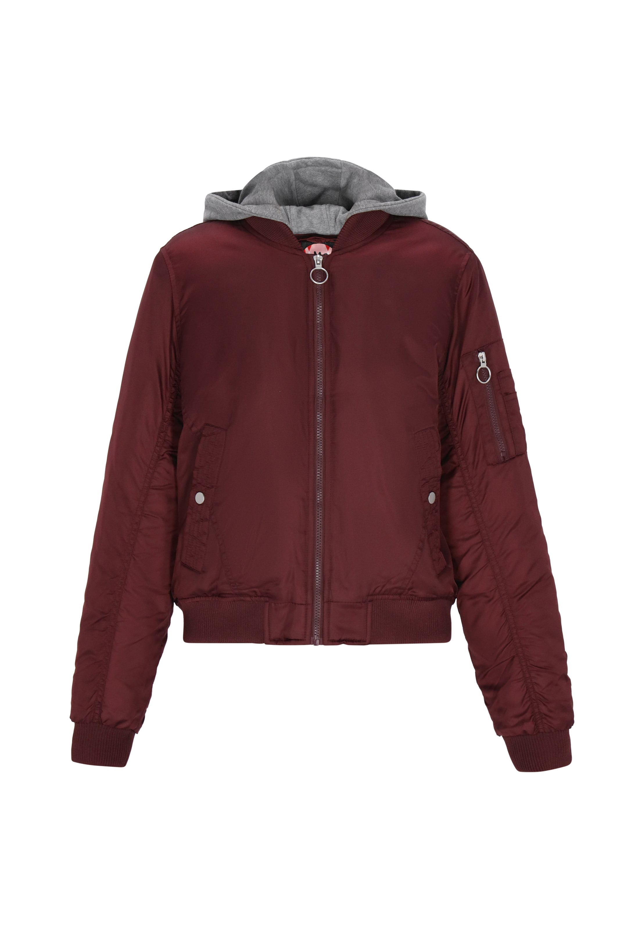 myMo ROCKS - Casaco meia-estação em vermelho: frente