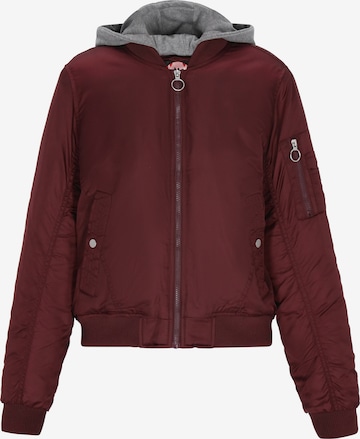 myMo ROCKS Jacke in Rot: Vorderseite