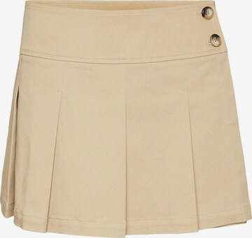 SOMETHINGNEW Skirt in Beige: front