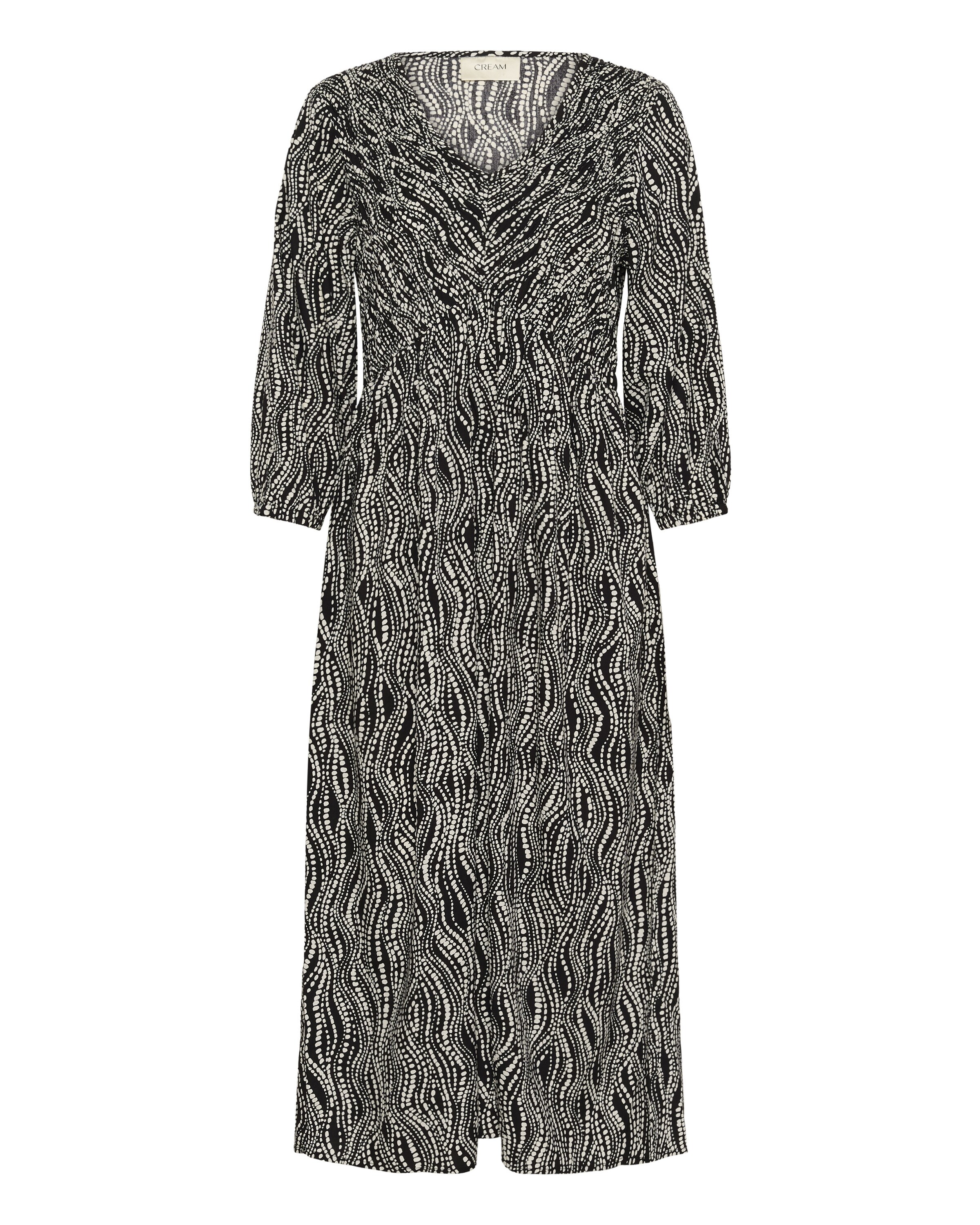 Cream Dress 'CRTiah' in Black: front