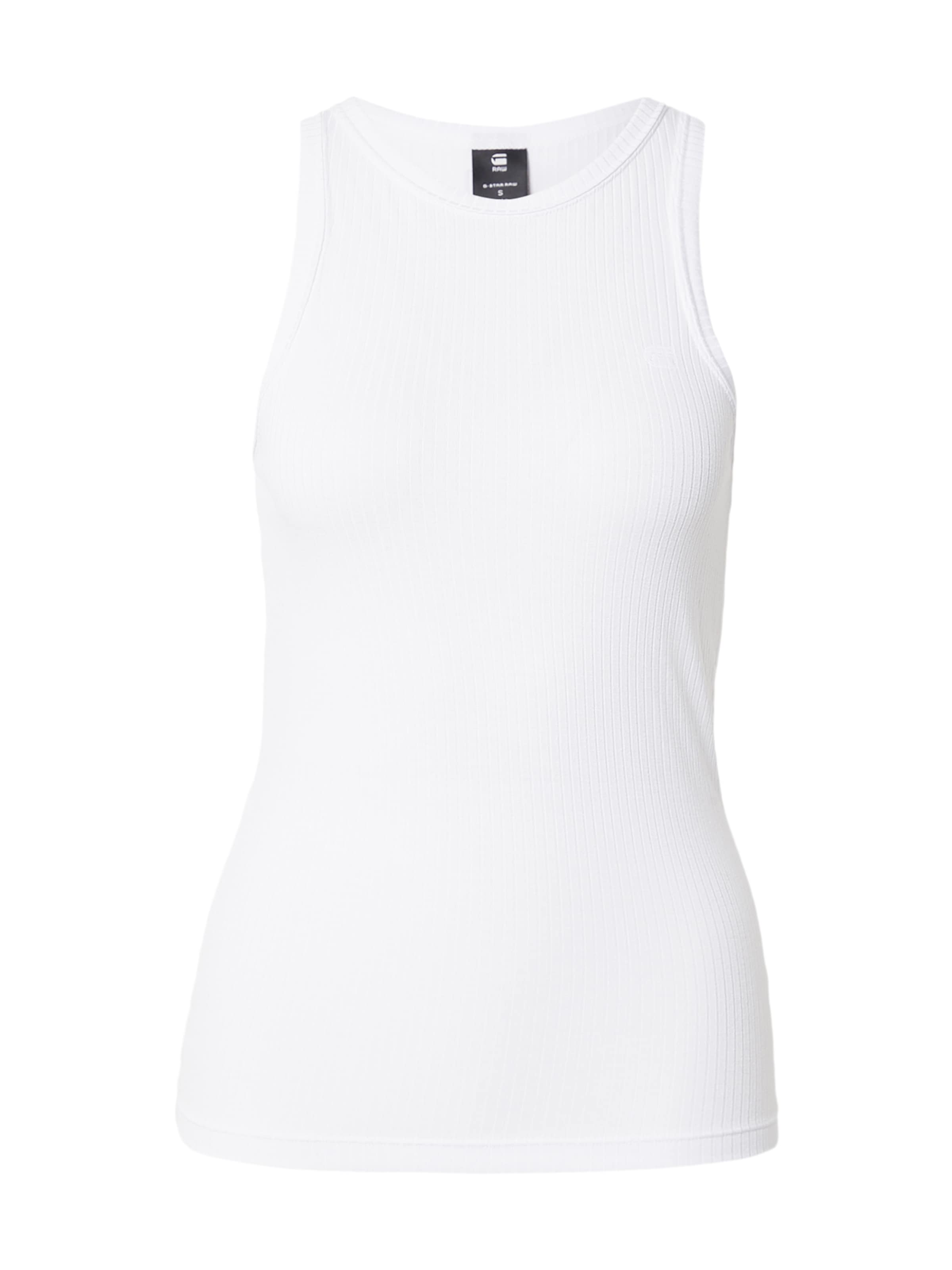 G-STAR Top in White: front