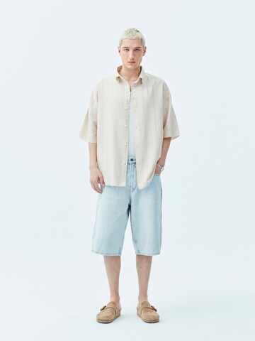 VAMOS CLO Comfort fit Overhemd in Beige