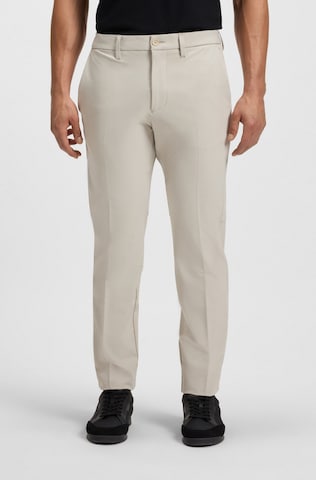 BOSS Slimfit Chinohose in Beige: Vorderseite