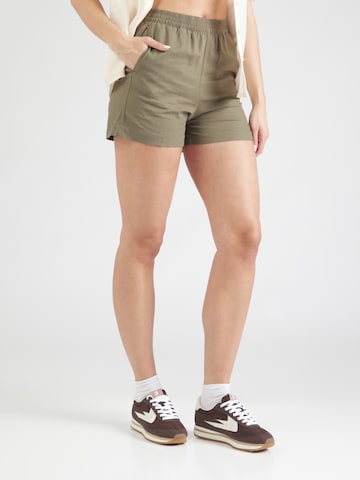 JJXX Regular Shorts 'JXPOPPY SUMMER' in Grün: Vorderseite
