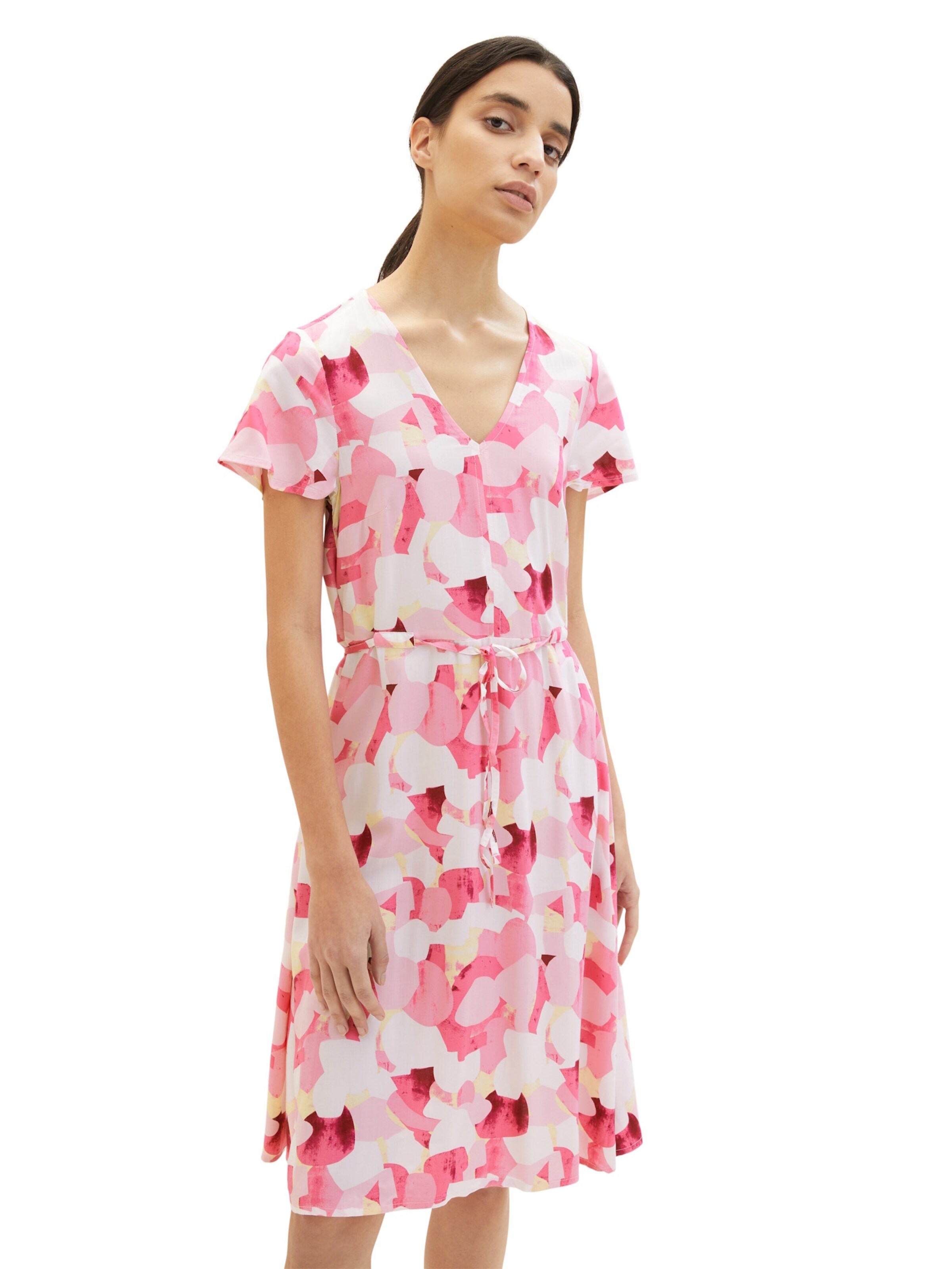 TOM TAILOR Kleid in Pink: Vorderseite