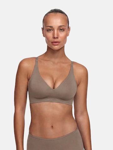 Push-up Reggiseno 'Comfort Push-Up BH' di cfab in marrone: frontale