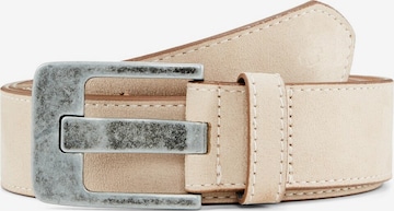 TOM TAILOR Belt in Beige: front