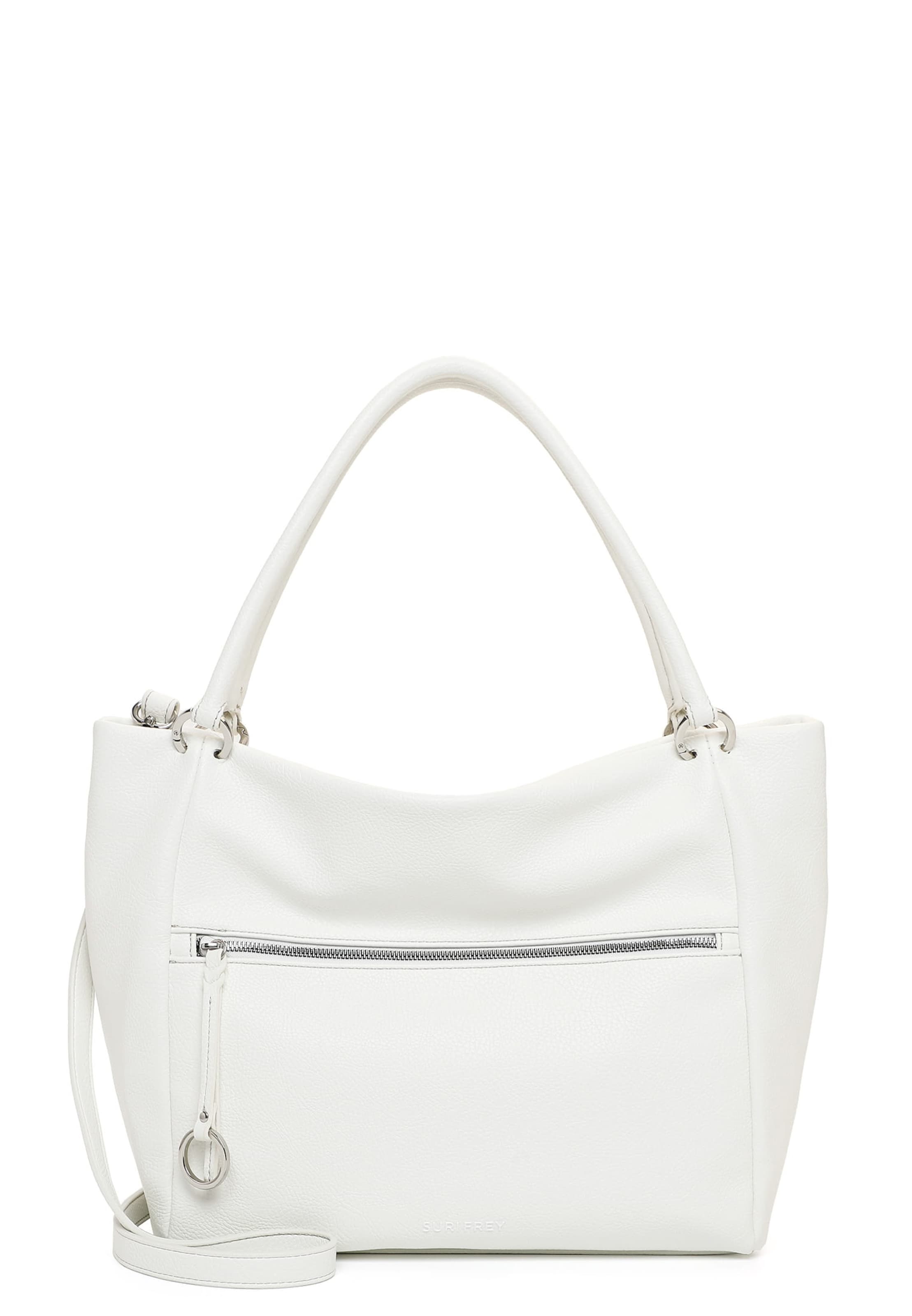 Suri Frey Shoulder bag ' Debby ' in White: front