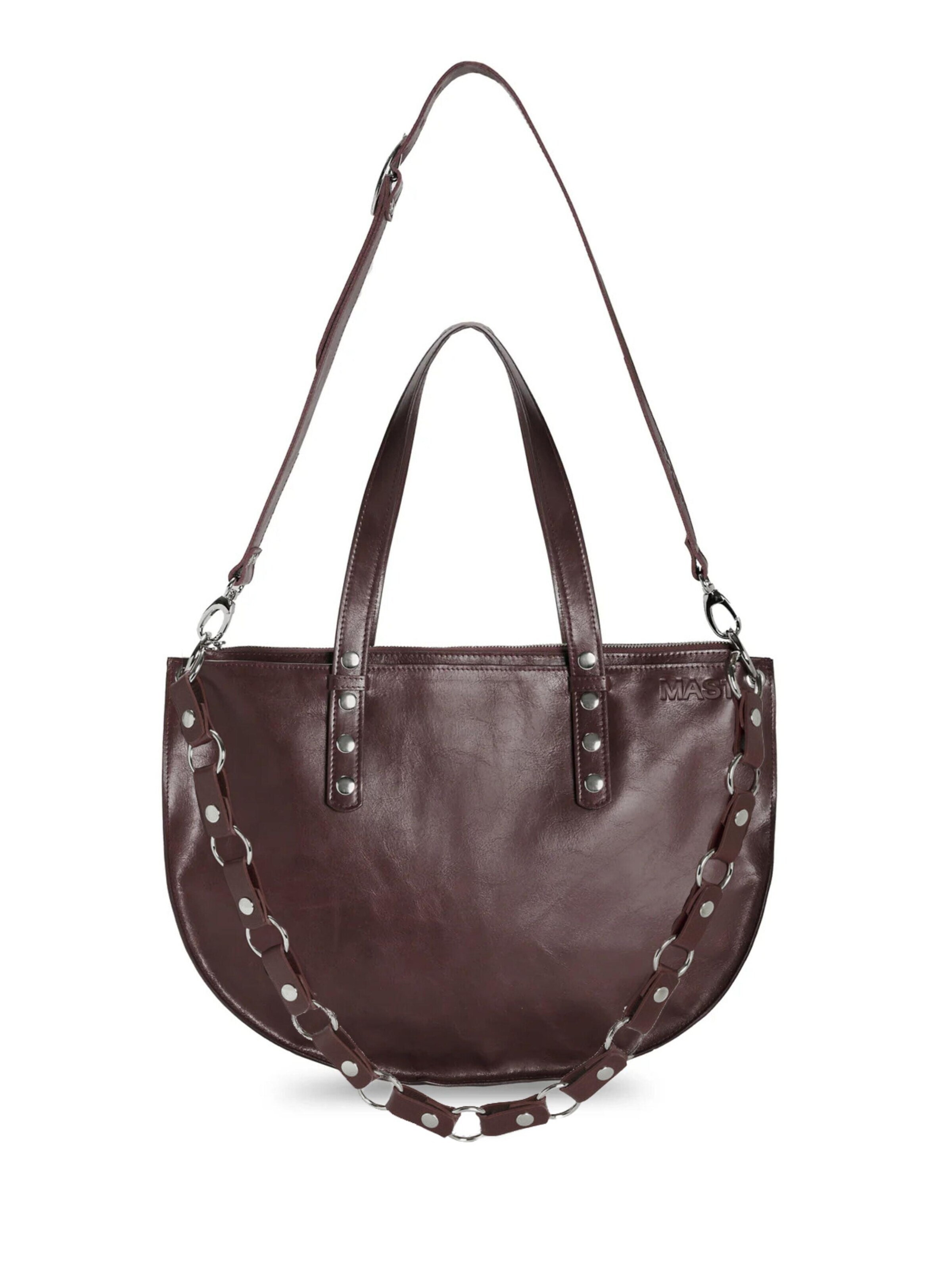 MAS1 - Shopper 'ANDY BAG x DUO' en marrón: frente