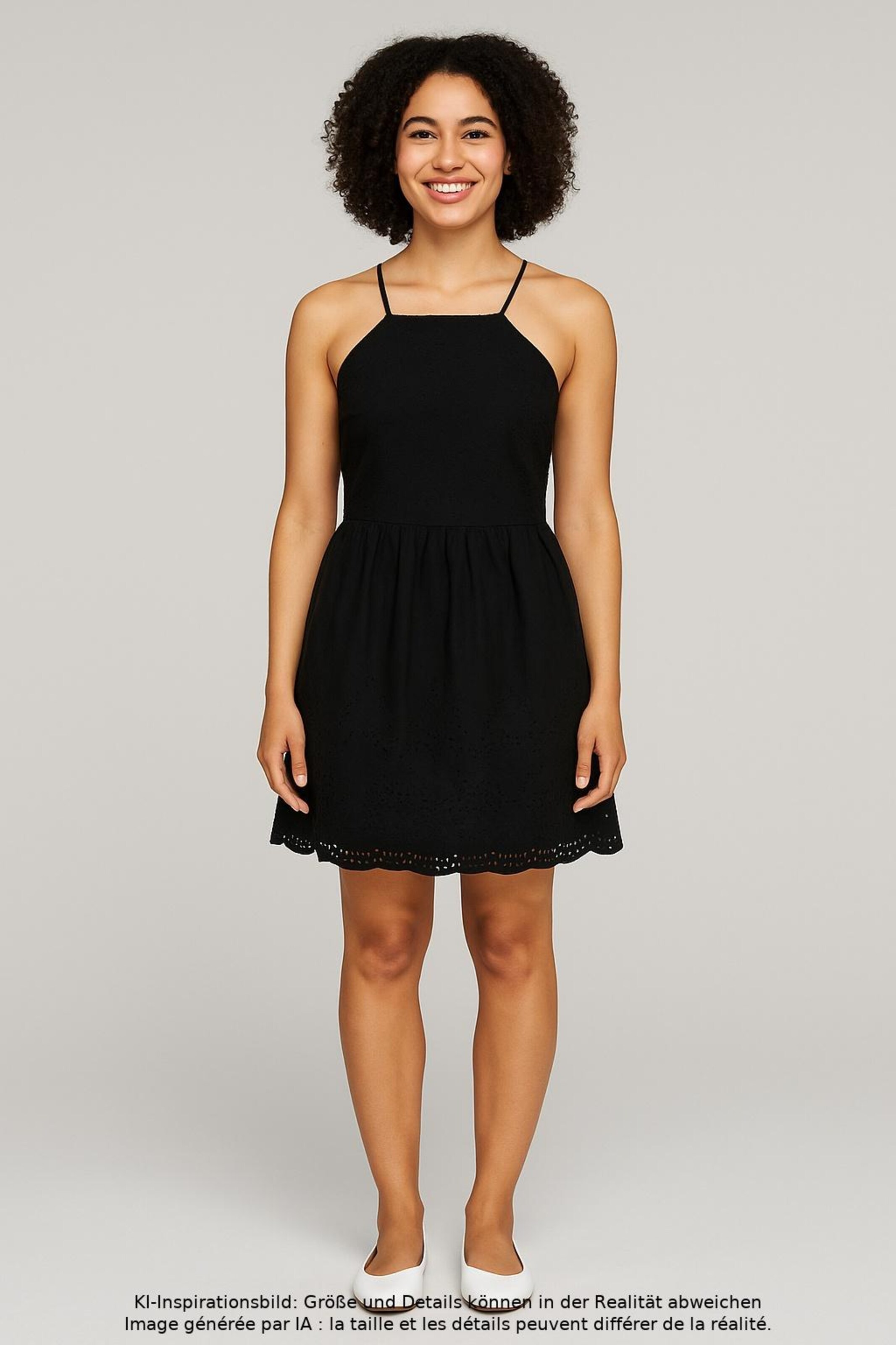 Abercrombie & Fitch Kleid M in Schwarz: Vorderseite