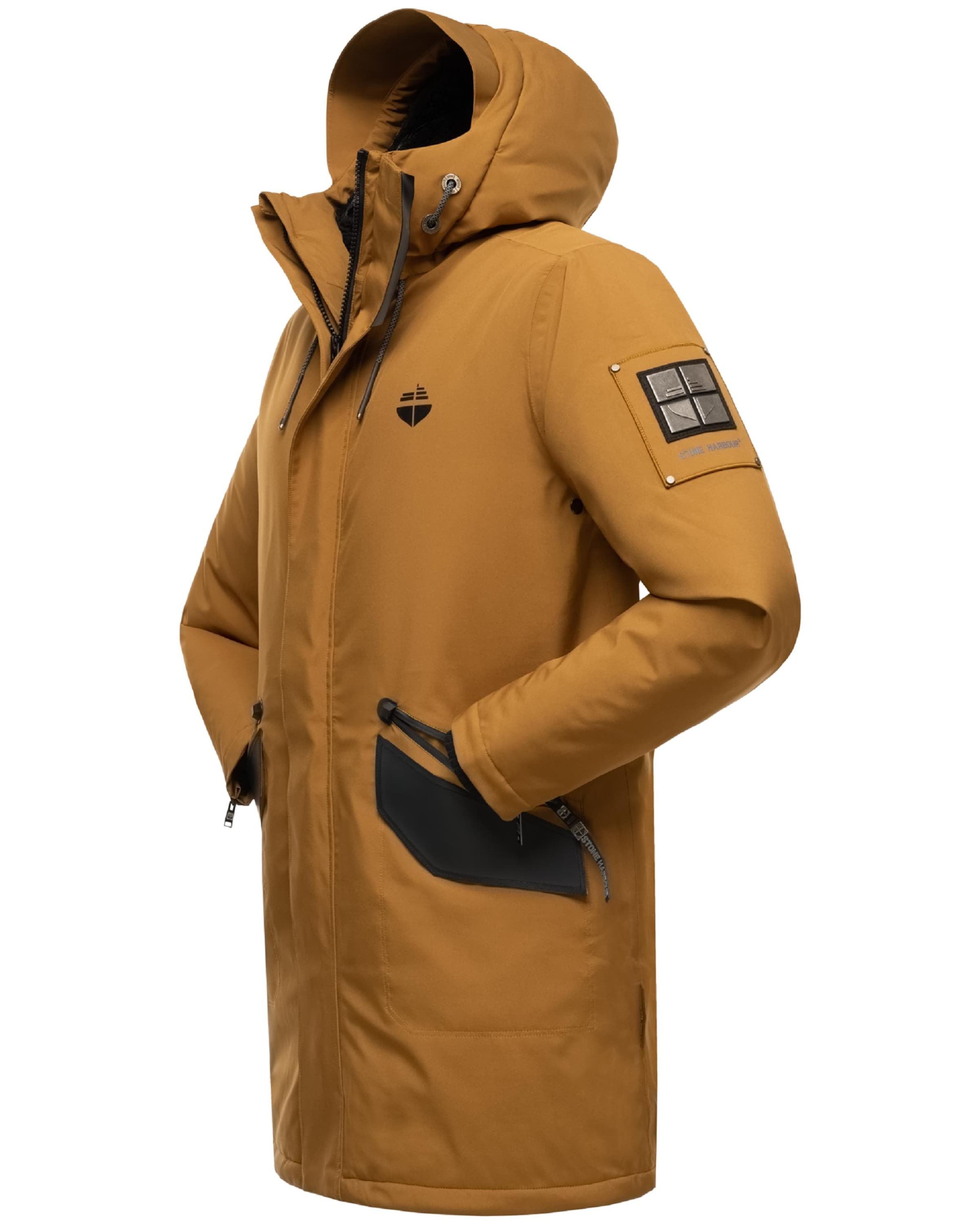 STONE HARBOUR Zimná parka 'Ragaan' - Hnedá