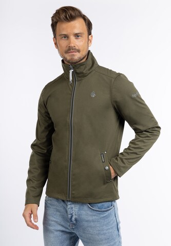 Schmuddelwedda - Chaqueta funcional en verde: frente